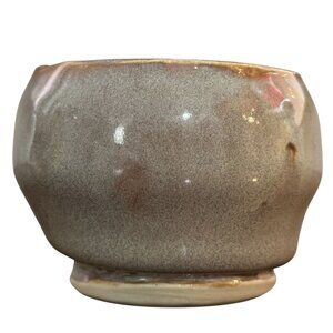 Handmade Studio Pottery Trinket Bowl Wabi Sabi Approx 3" wide x 2" tall